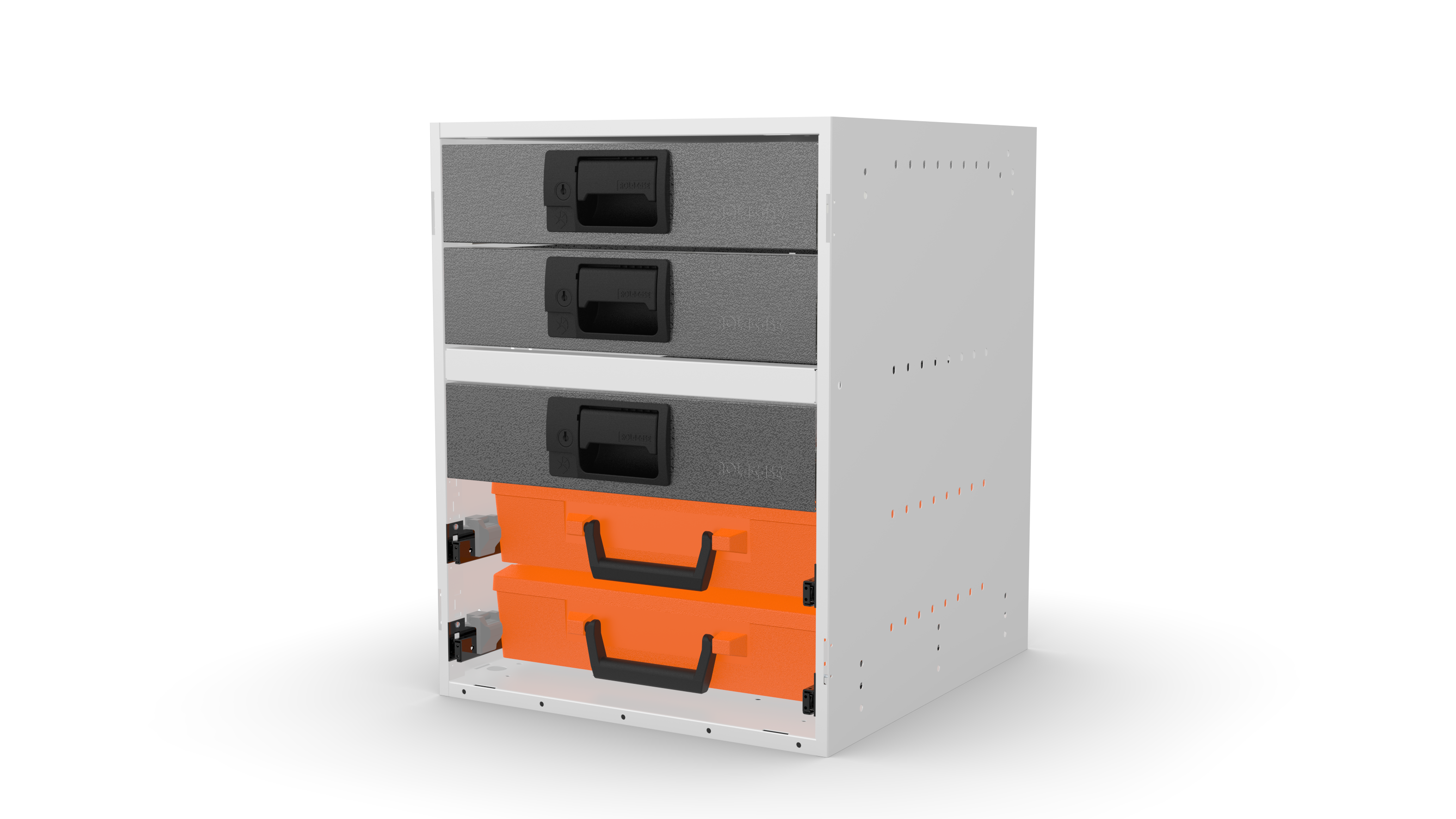 RCKIT40/13 van drawer kit front view with no feet