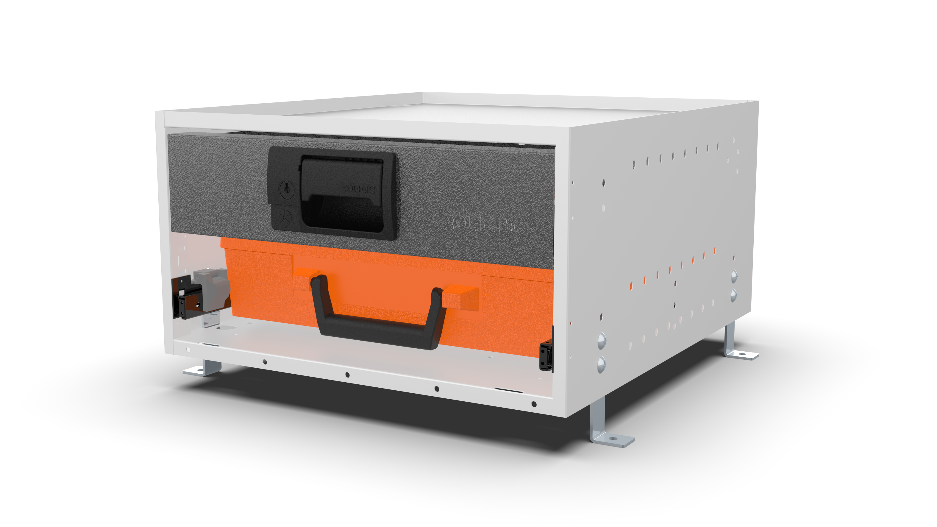 RCKIT40/2 Van metal drawer side view