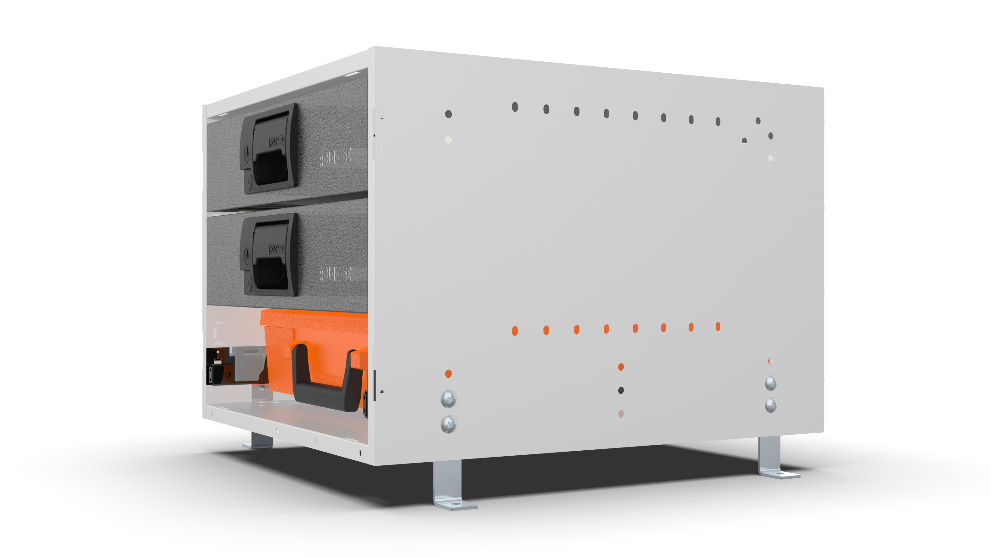 RCKIT40/5 cargo drawer's side view