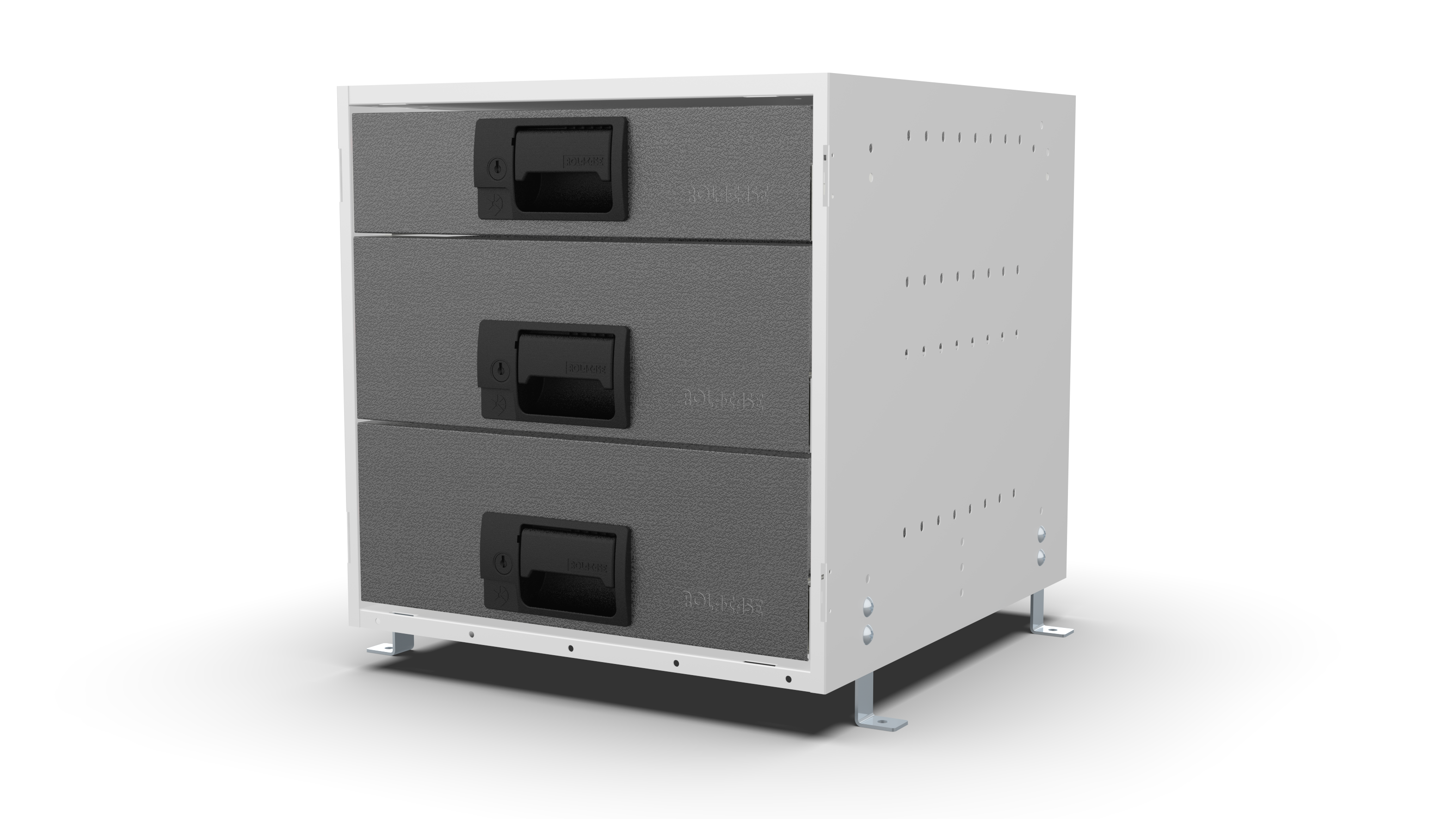 RCKIT40/8 Metal van drawer's front view