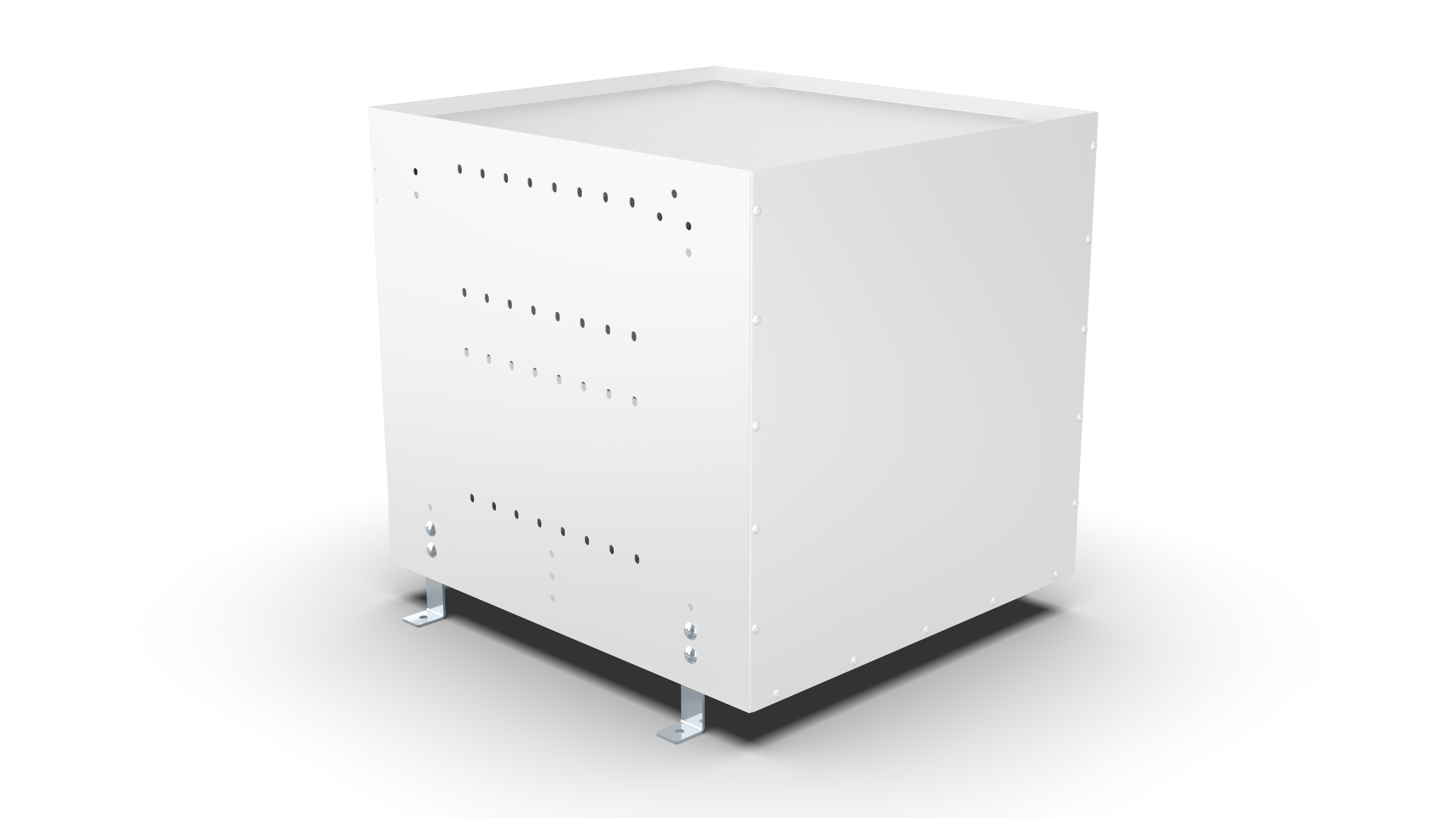RCKIT40/8 Metal van drawer's back view