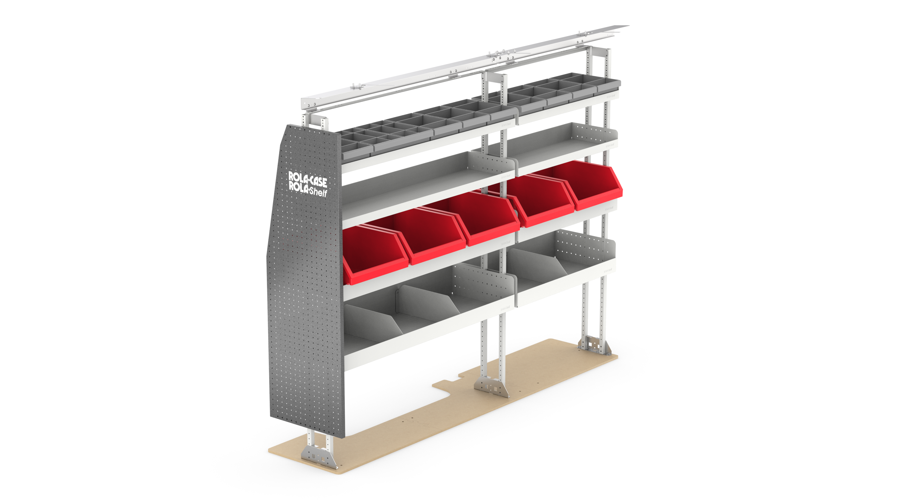 Ford Transit 130" WB Mid Roof America's Most Popular Bin Package Kit