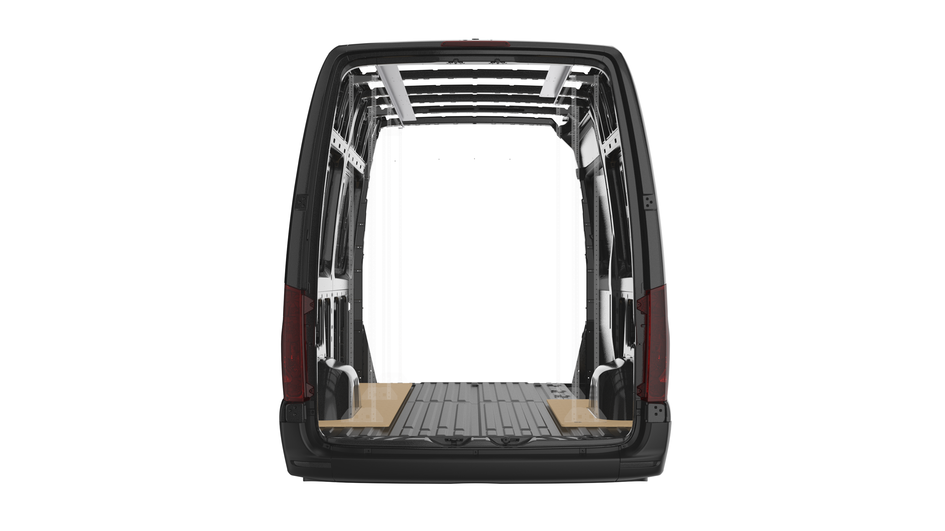 Mercedes Sprinter 144" WB Standard & High Roof - Floor & Roof Anchor Kit #RSVAKMS144SHR21