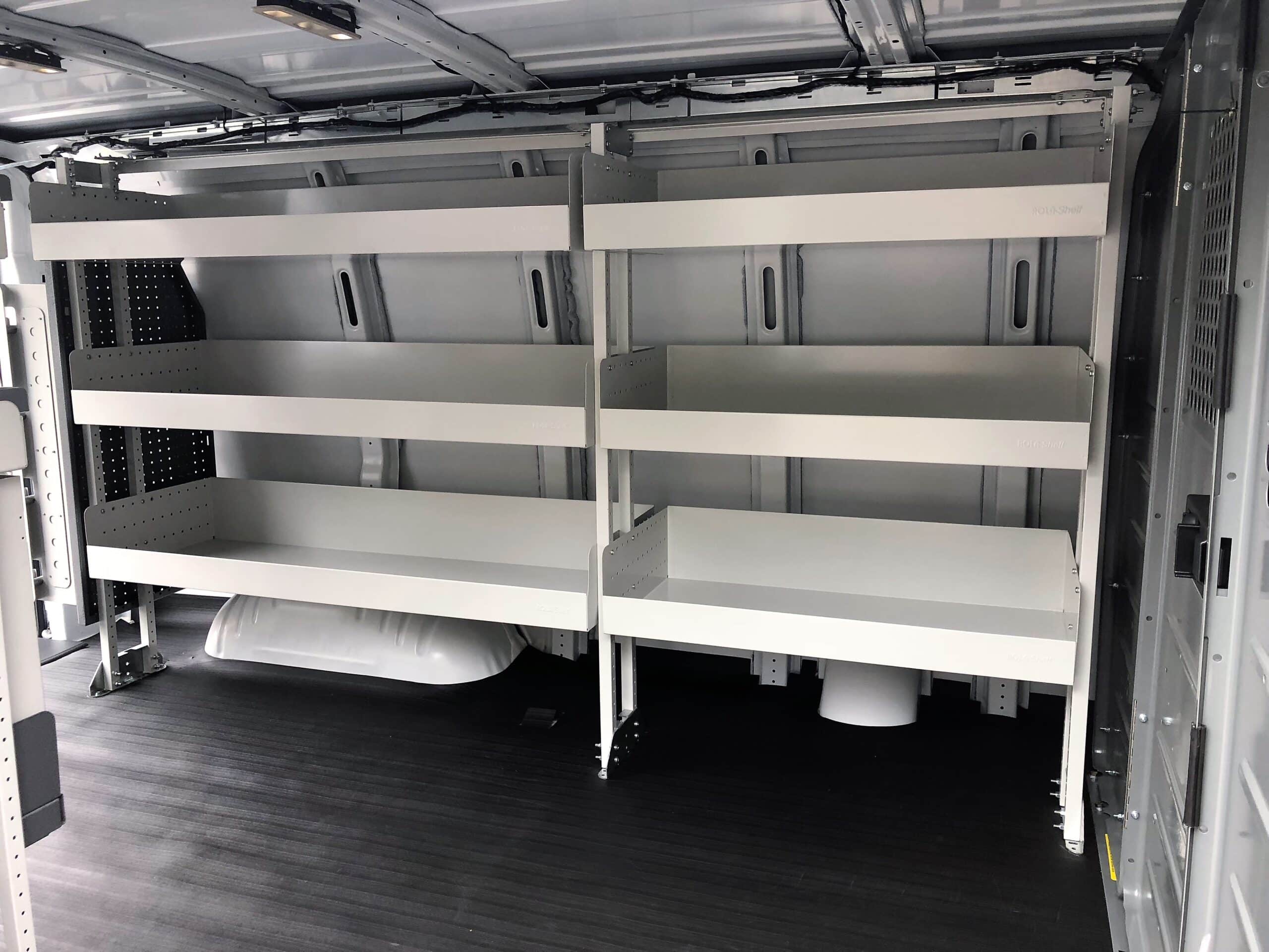12 Series Heavy Duty Van Shelving Extension Frame 52" #RSEFR/HD/120/1539