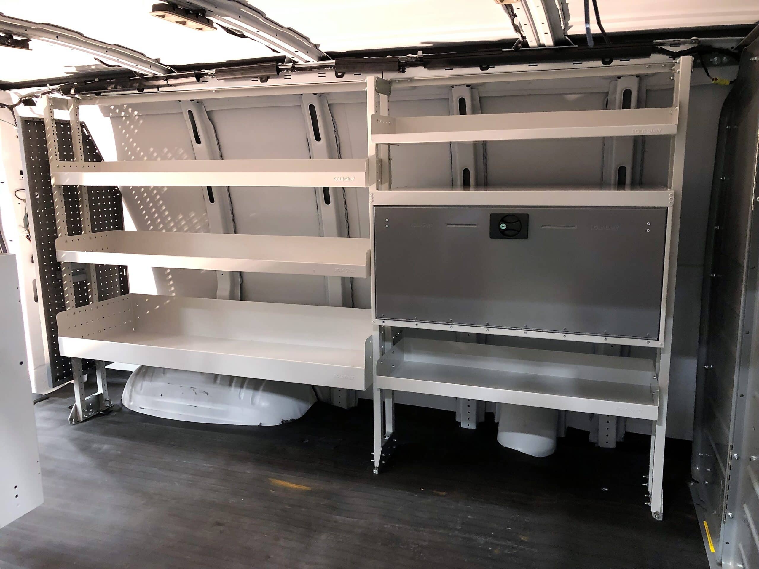 12 Series Heavy Duty Van Shelving Extension Frame 52" #RSEFR/HD/120/1539