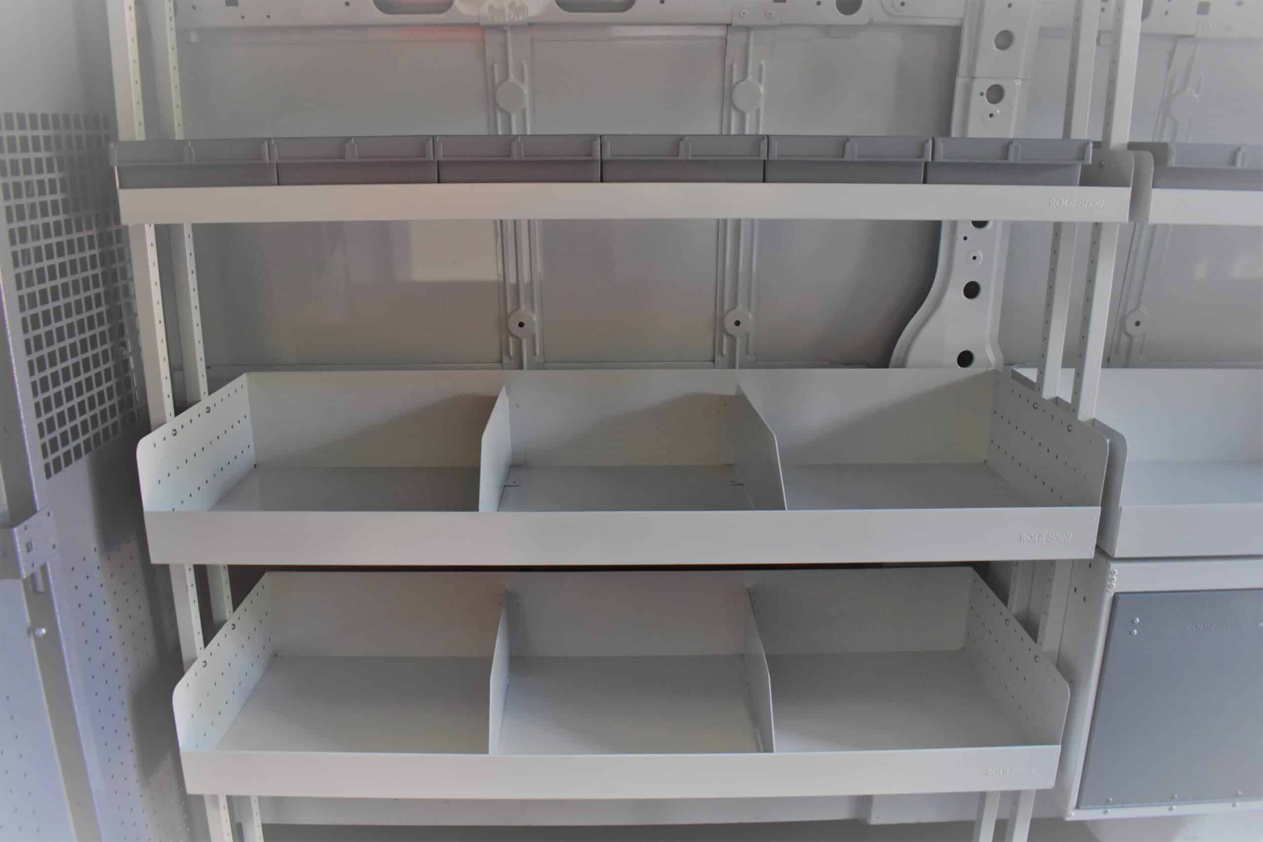 RSSHL/D/6S Van Storage Shelf Bin Dividers (Set of 4)