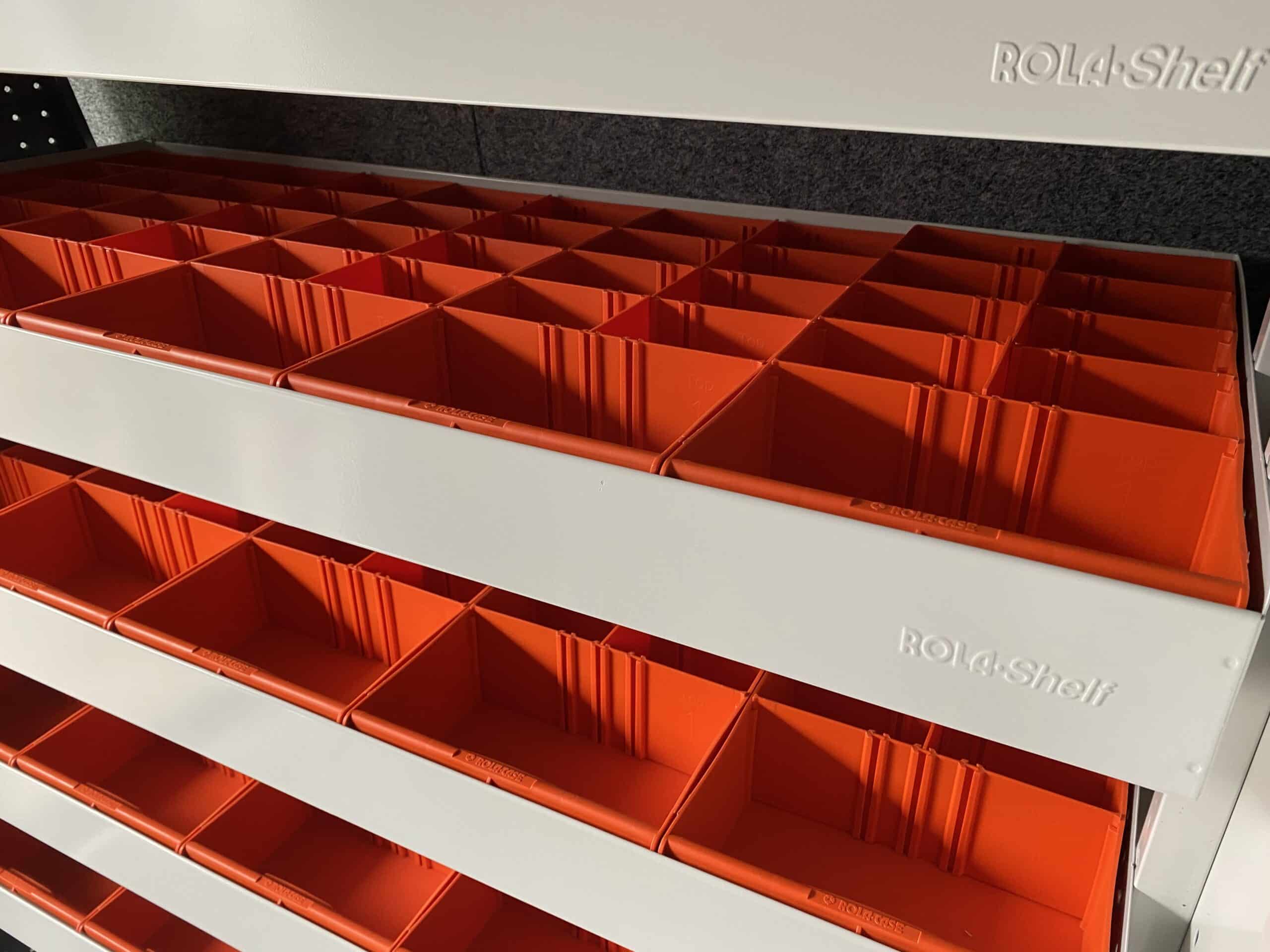 RP428/2 Van Storage Plastic Bin