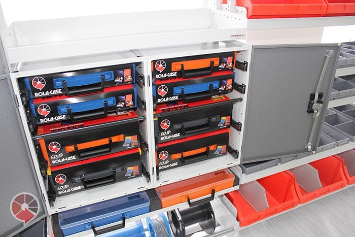 1x RCSK7 + 1x RCSK6/C Dual Cabinet Kit + Organizer Carry Cases