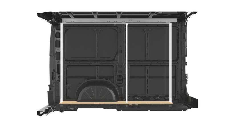 Ram ProMaster 118" WB Standard Roof - Roof & Floor Anchor Kit #RSVAKRPM118SR20