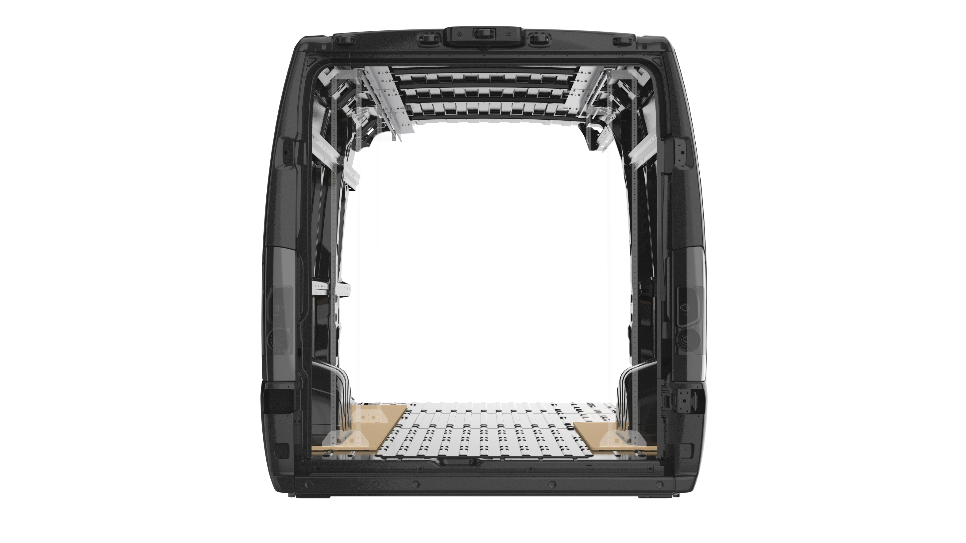 Ram ProMaster 159" WB High Roof - Roof & Floor Anchor Kit #RSVAKRPM159HR20