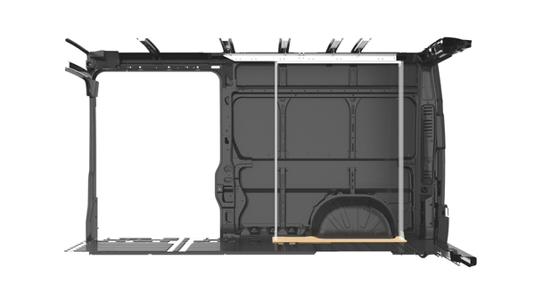 Ram ProMaster 159" WB High Roof - Roof & Floor Anchor Kit #RSVAKRPM159HR20
