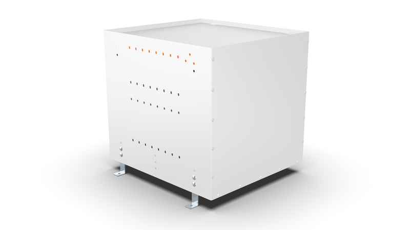 RCKIT40/10 cargo drawers back view