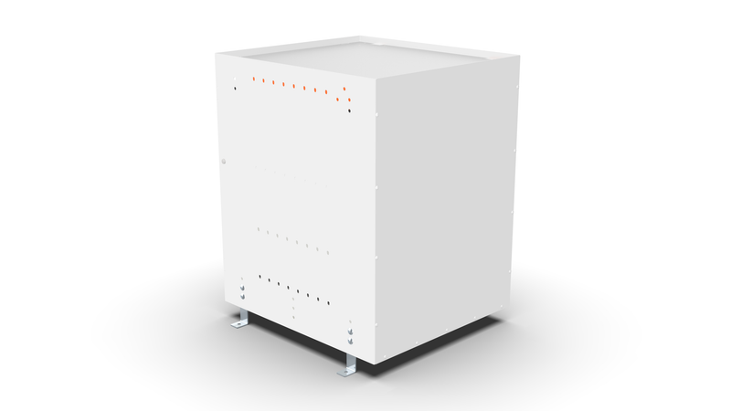 RCKIT40/14 Drawer slides back view 