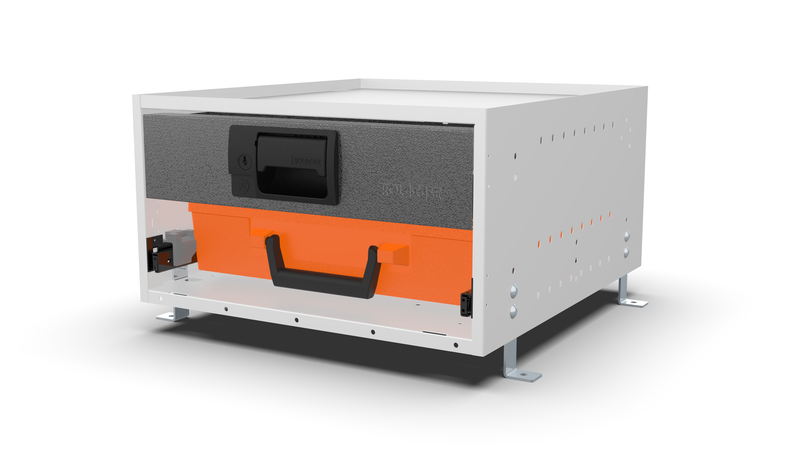 RCKIT40/2 Van metal drawer side view 