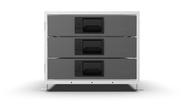RCKIT40/3 van drawer system front view 