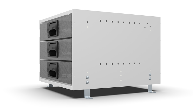 RCKIT40/3 van drawer system side view shot