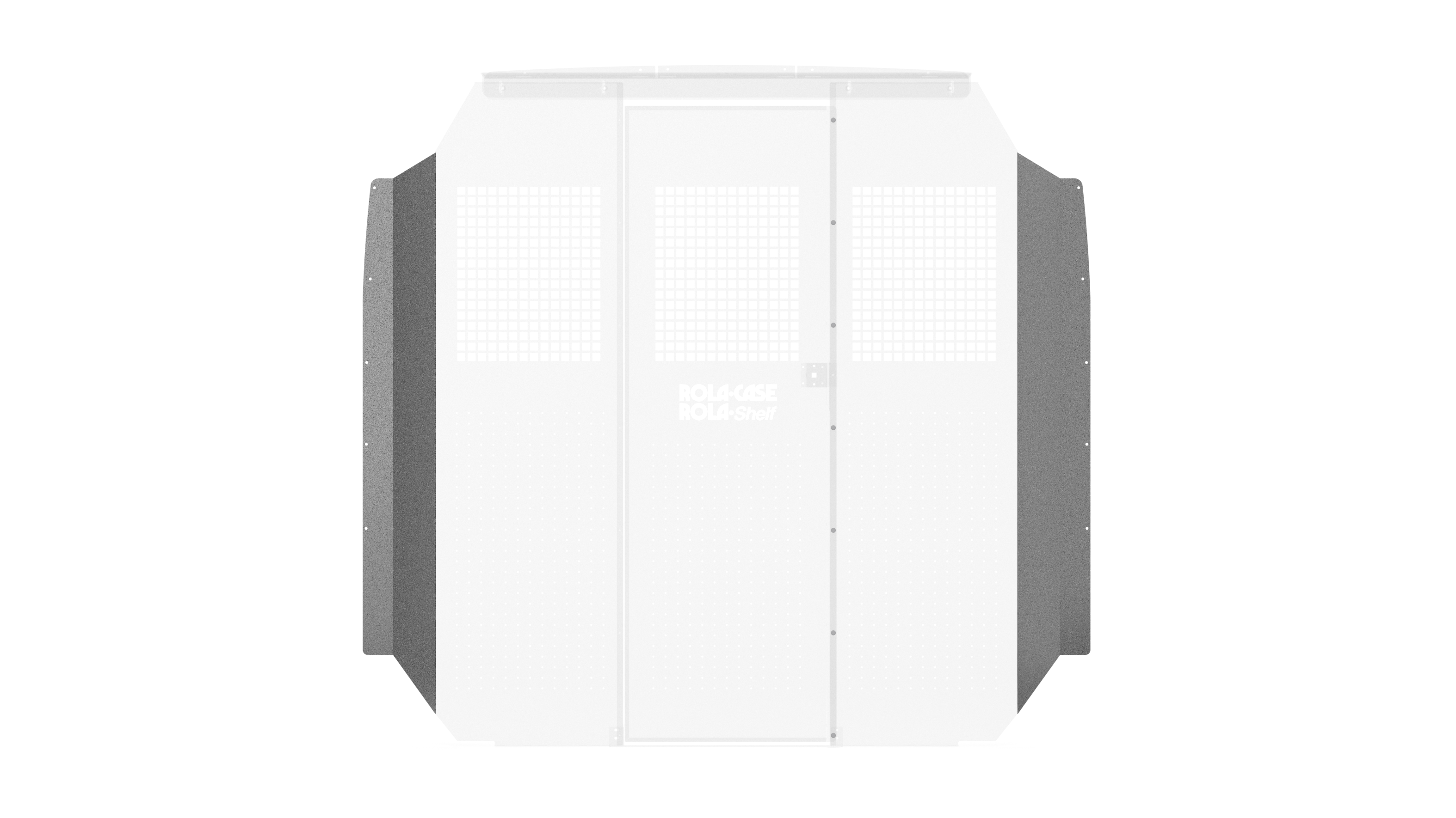 Ram Promaster Deep Setback Partition Wing Kit Front View