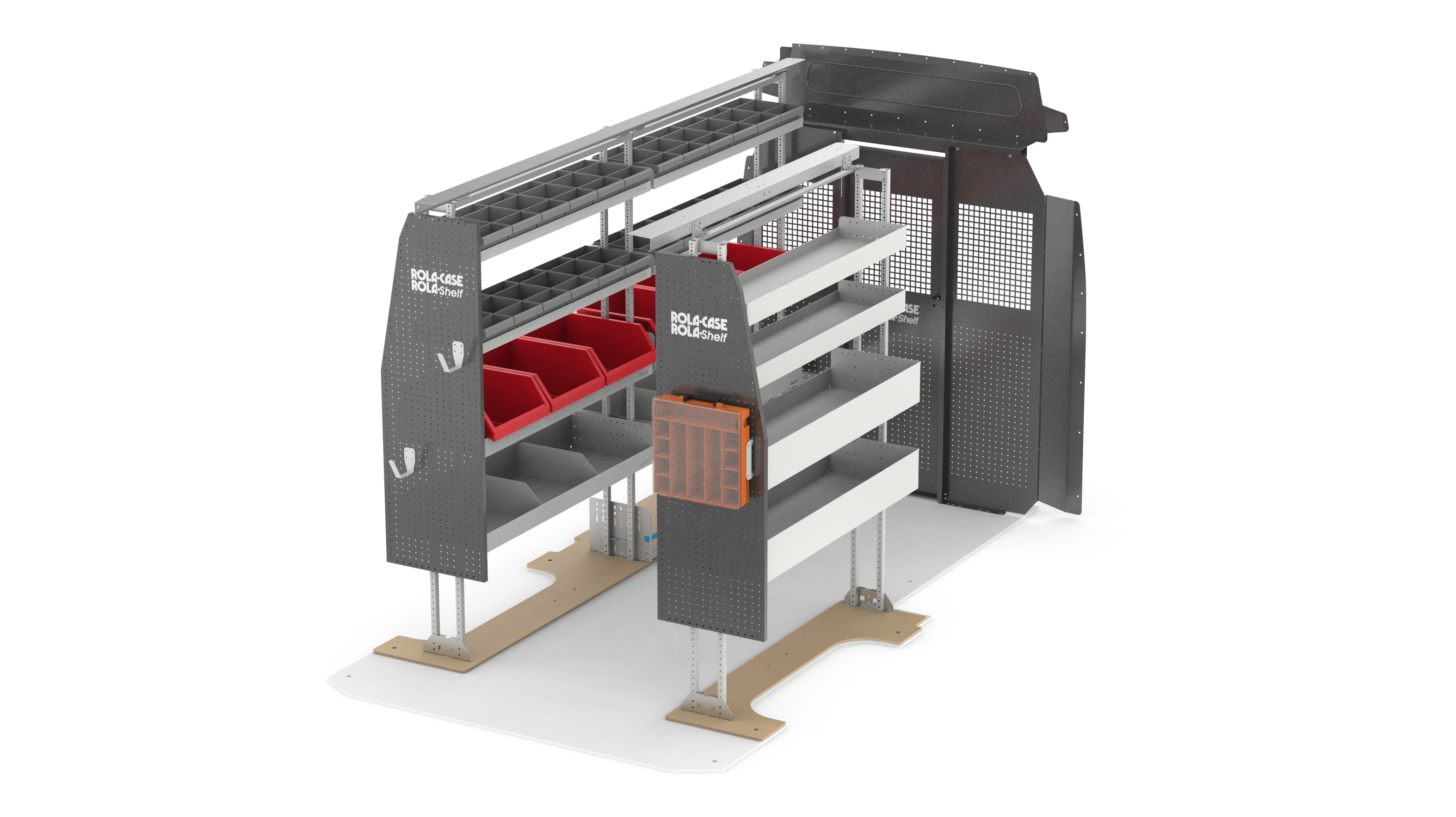 Mercedes Sprinter 144" WB High Roof - America's Most Popular Bin Package Kit