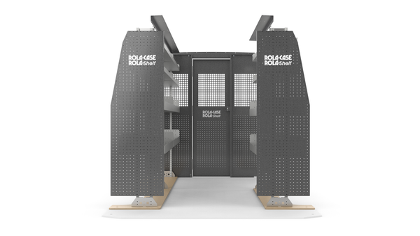 Mercedes Sprinter 144 WB Standard Roof Basic Bin Package Front View