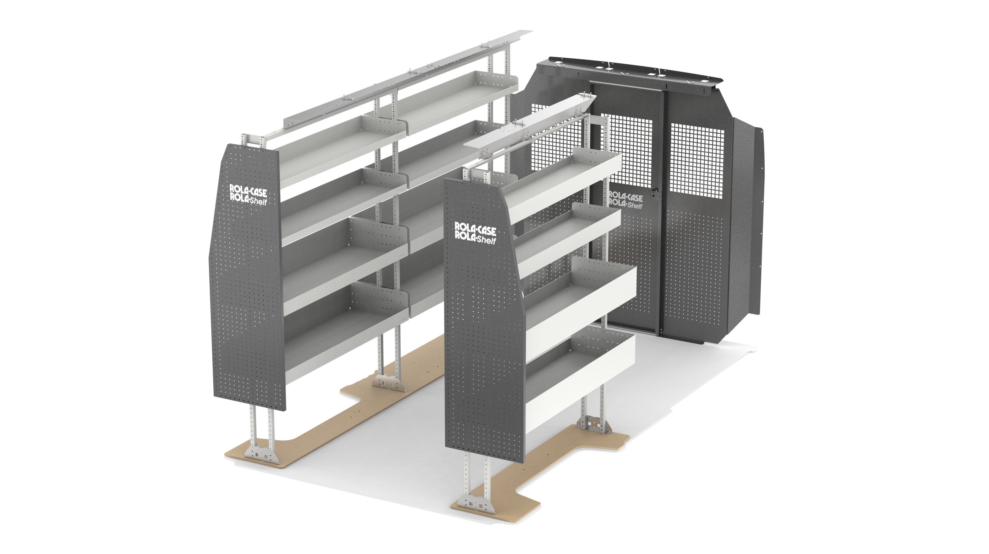 Ram Promaster 136" WB Standard & High Roof - Basic Bin Package Kit