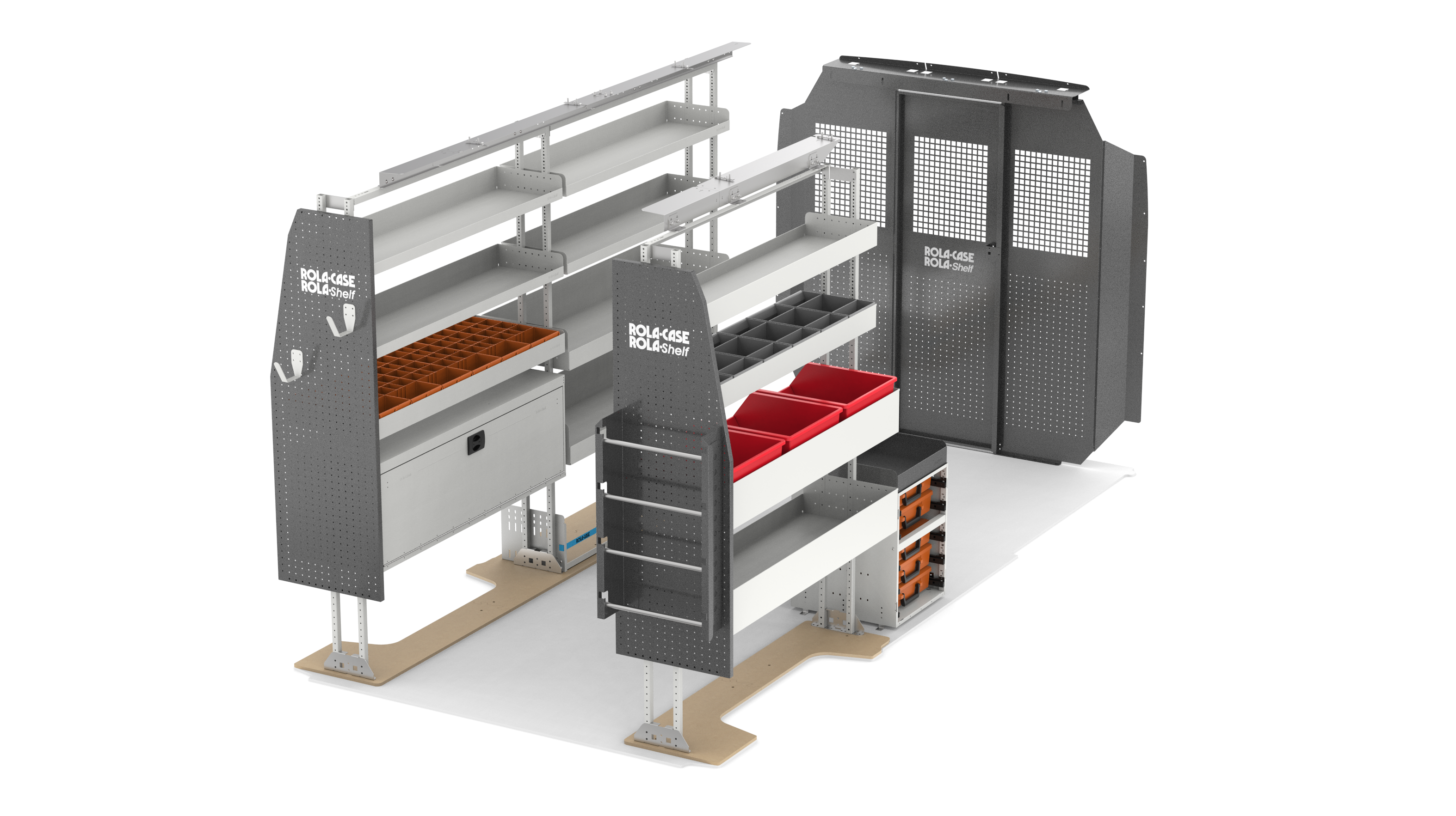 Ram Promaster 159" WB High Roof - Electrical Bin Package Kit