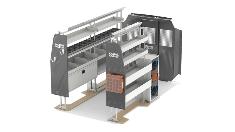 Ram Promaster 136" WB Standard & High Roof - HVAC Bin Package Kit