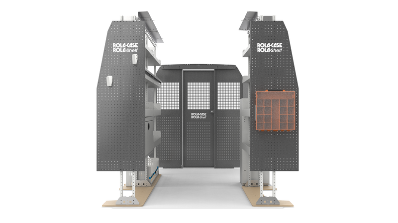 Ram Promaster 159" WB High Roof - HVAC Bin Package Kit Front View