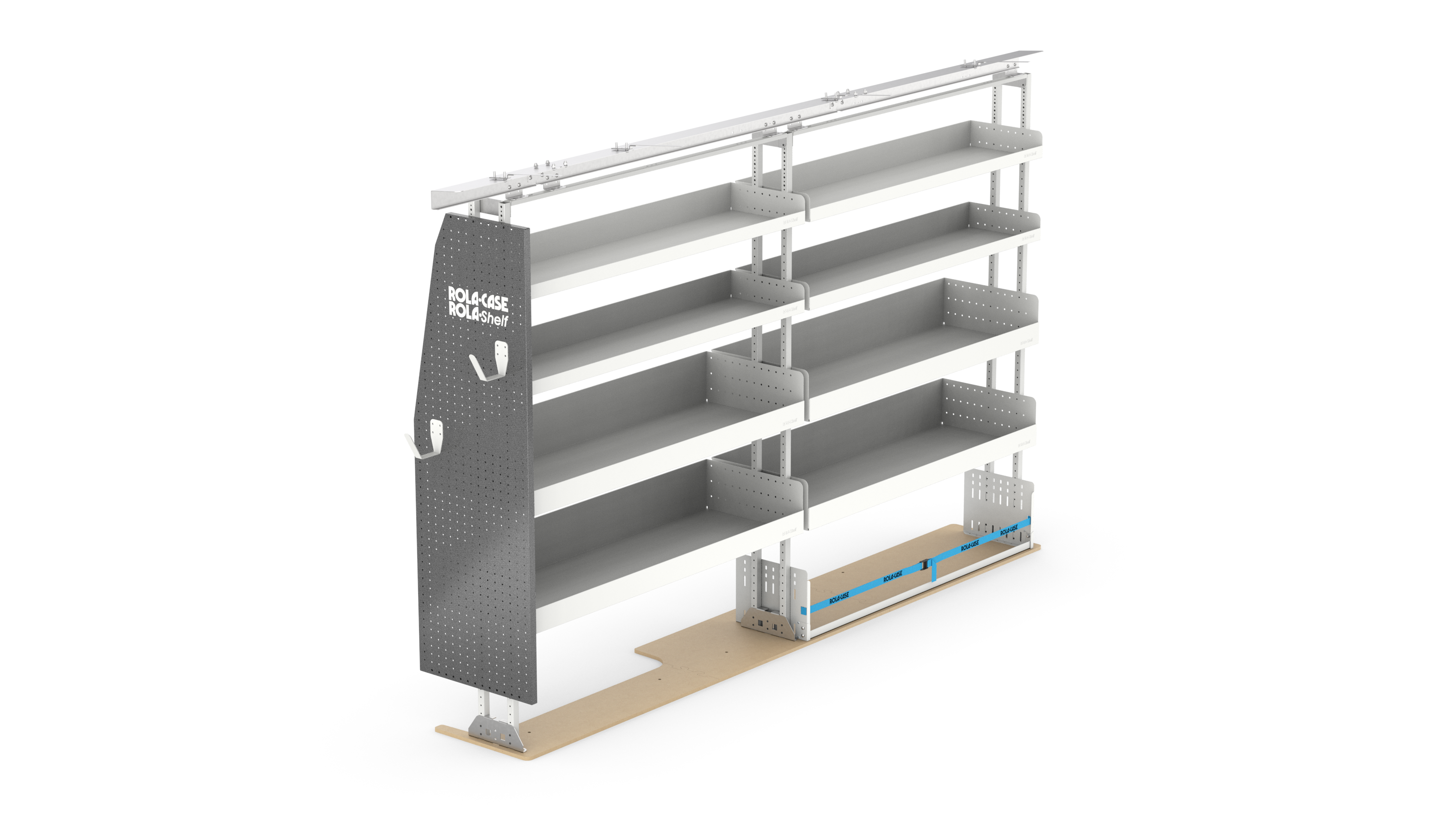 Ford Transit 148" WB Mid Roof - Service Bin Package Kit