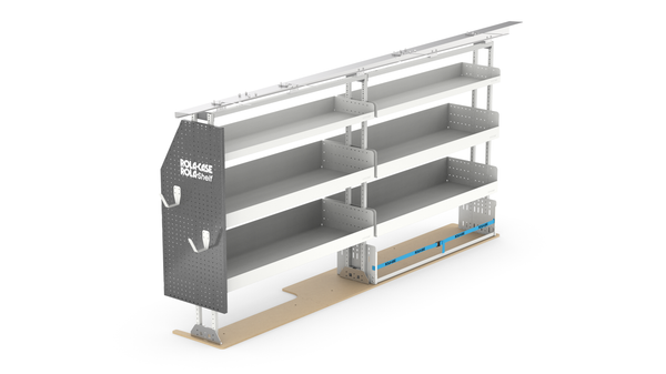 Ford Transit 148" WB Low Roof Service Bin Package Kit