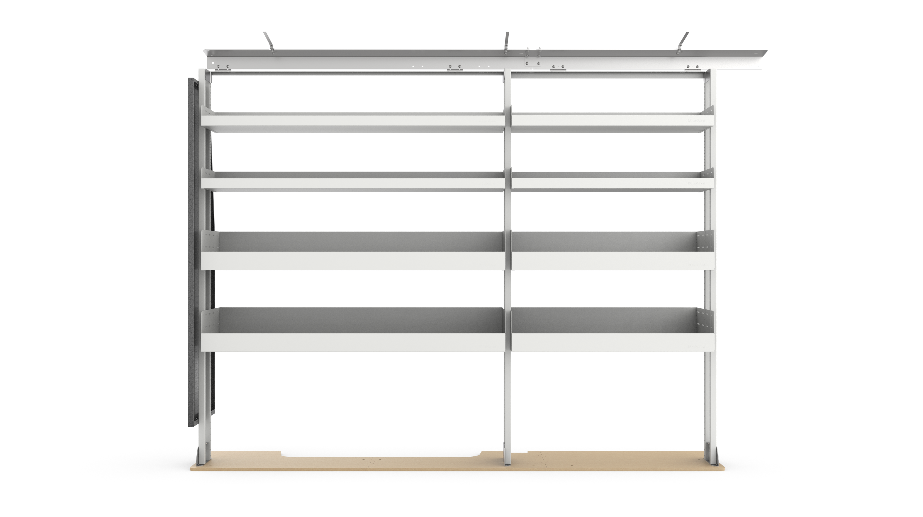 Basic Bin Package 86" Drivers Side Only #RSMRSBA-DR