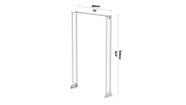 8 Series HD Van Shelving Start Frame 35" #RSSFR/HD/80/1539