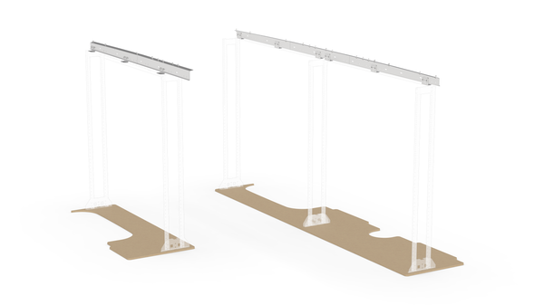 Chevy Express 155" Extended WB - Roof & Floor Anchor Kit #RSVAKIT155CE19