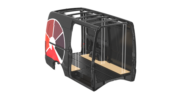 Mercedes Sprinter 144" WB Standard & High Roof - Floor & Roof Anchor Kit #RSVAKMS144SHR21