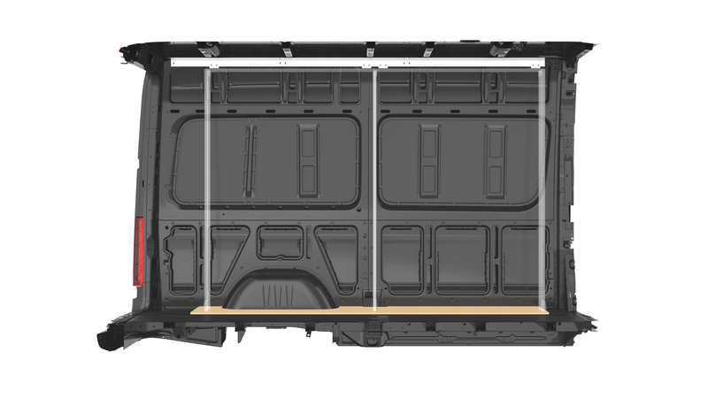 Mercedes Sprinter 144" WB Standard & High Roof - Floor & Roof Anchor Kit #RSVAKMS144SHR21