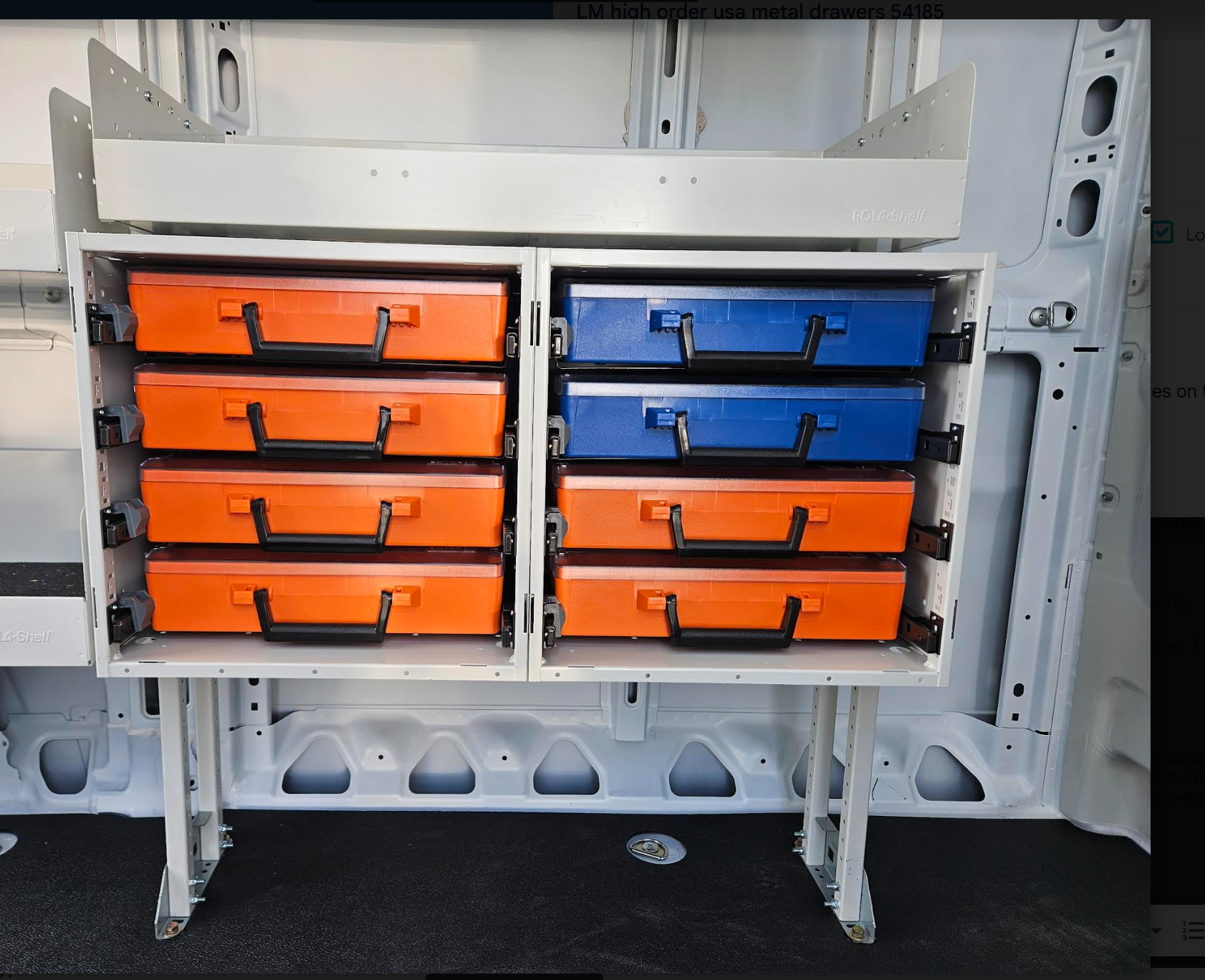 RCSK6/C Parts Organizer Cabinet Kit