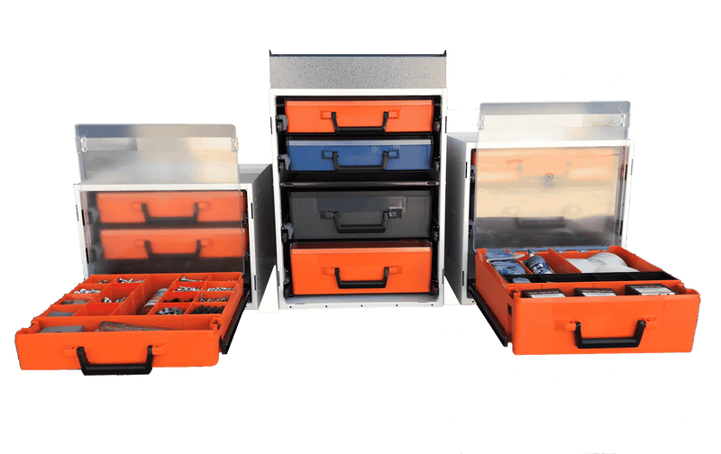 RC003/QK Parts Organizer Case