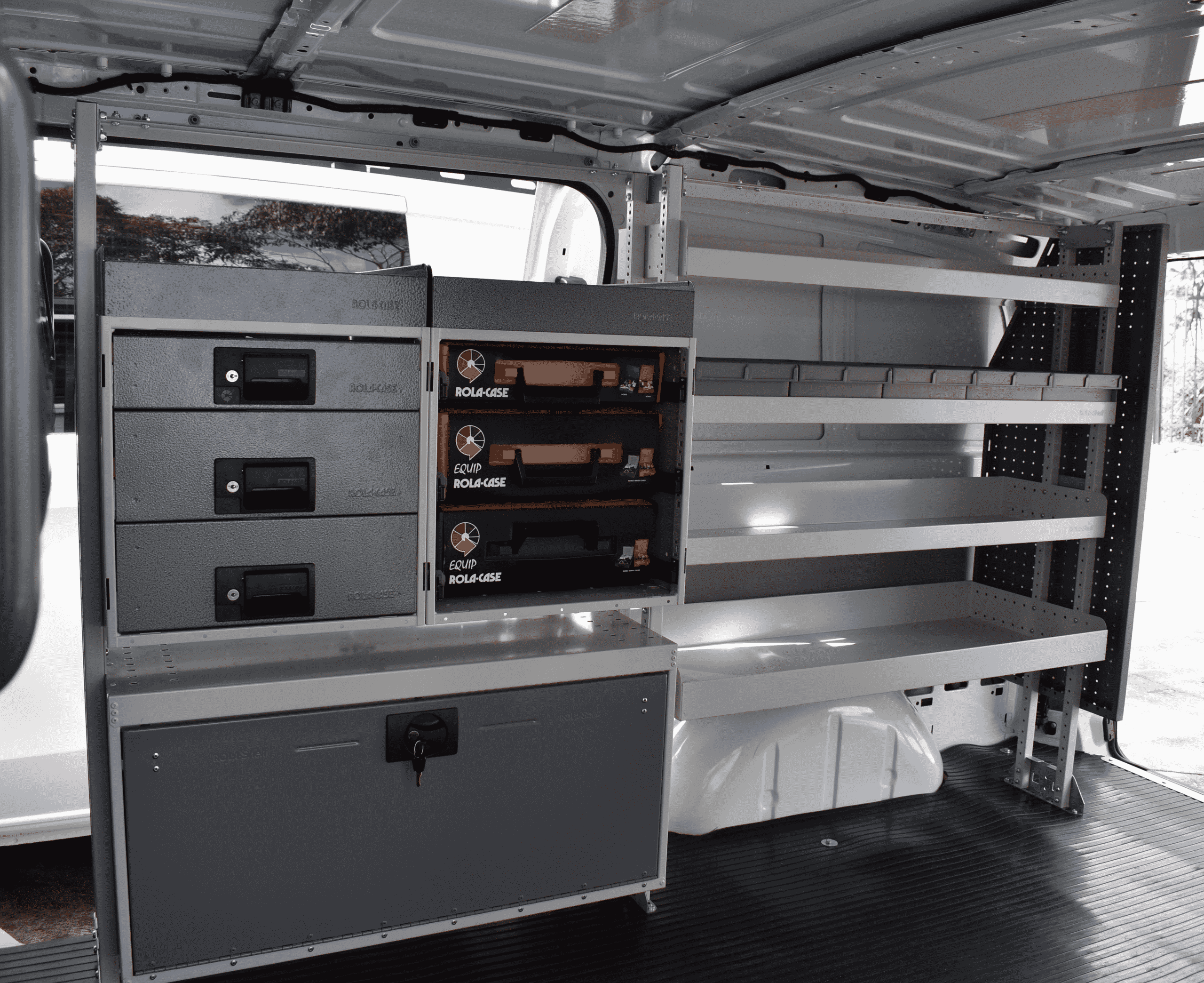 RSLBX/82 Van Shelving 8-Series Lockable Box