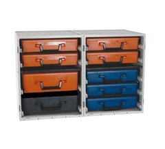 1x RCSK5/C + RCSK4/C Dual Cabinet Kit + Organizer Carry Cases