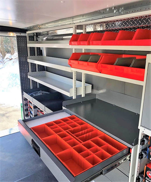 RP428/2 Van Storage Plastic Bin